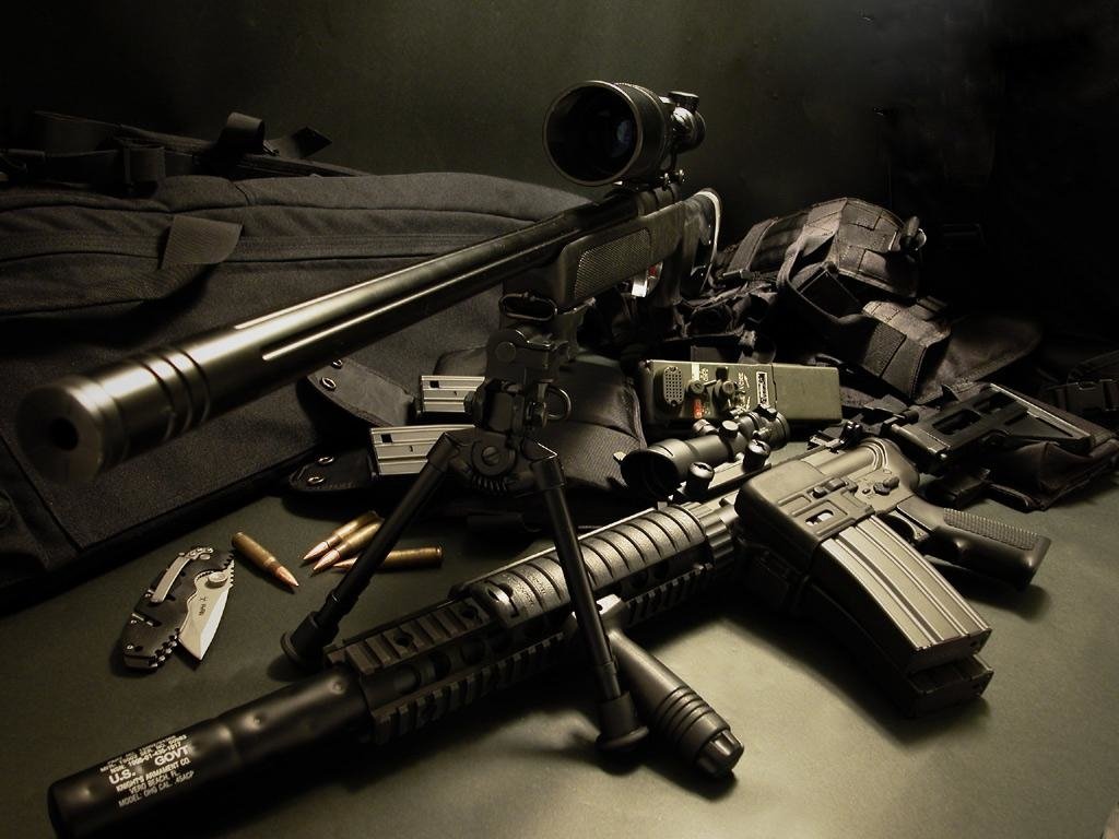 man made sniper rifle Image