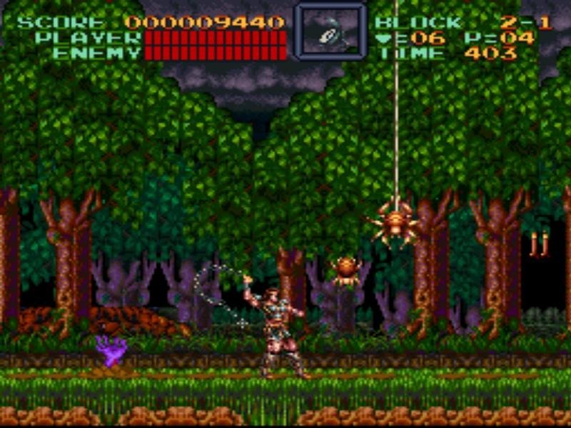 video game Super Castlevania IV Image