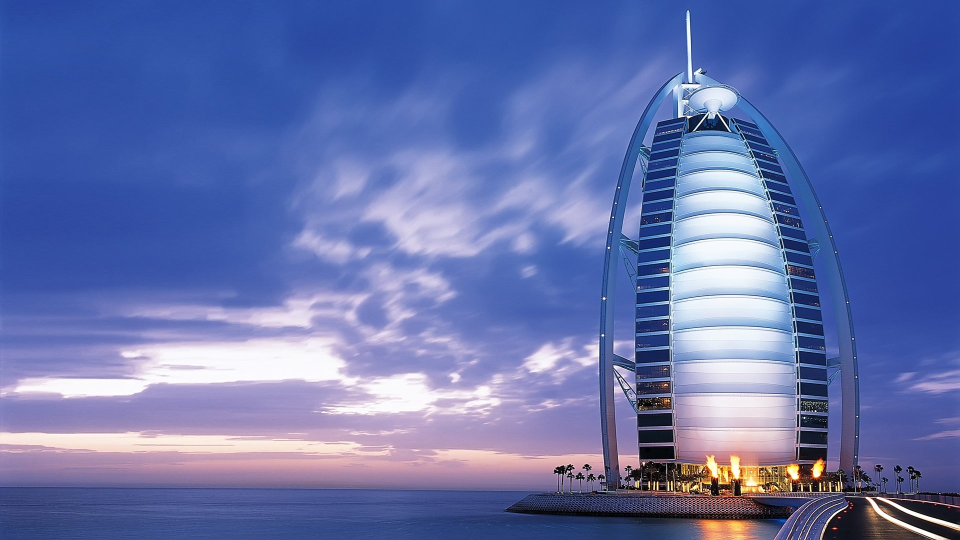 man made Burj Al Arab Image
