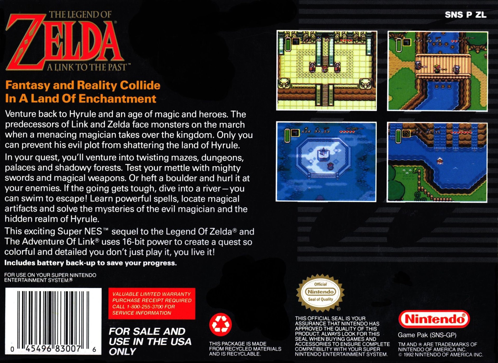 video game The Legend of Zelda: A Link to the Past Image