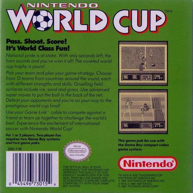 video game Nintendo World Cup Image
