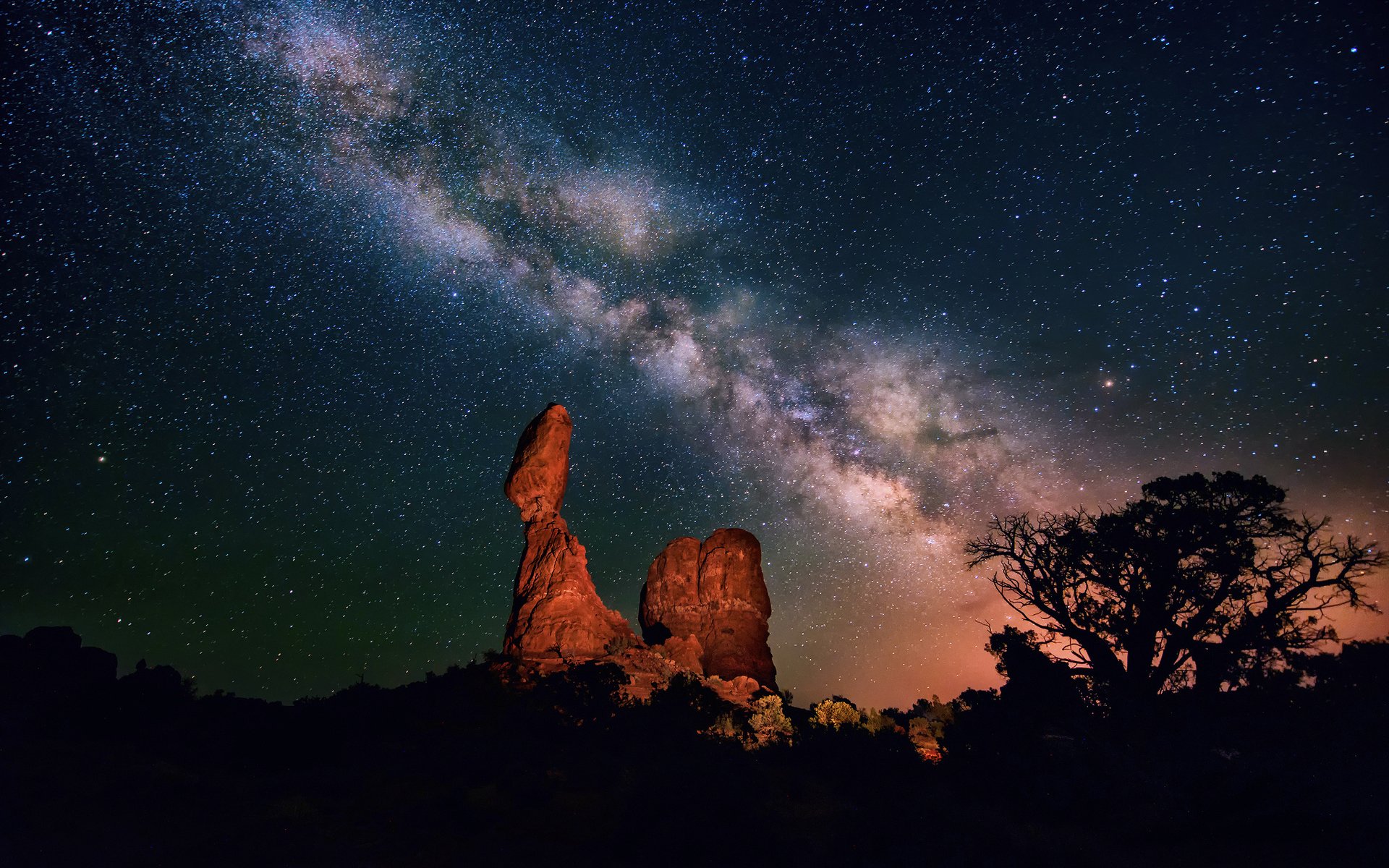 Sci Fi Milky Way Image