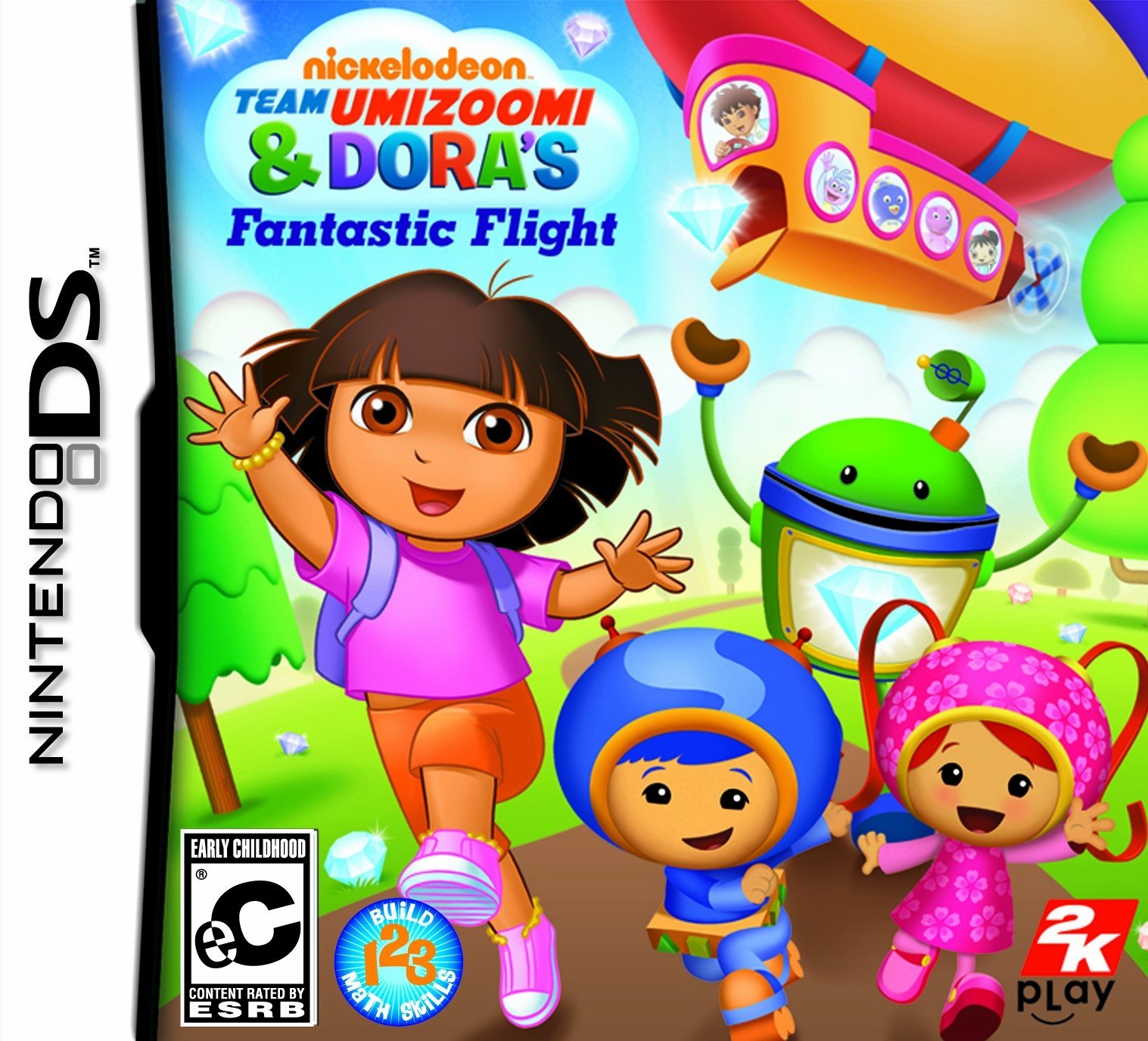 video game Nickelodeon Team Umizoomi & Dora's Fantastic Flight Image