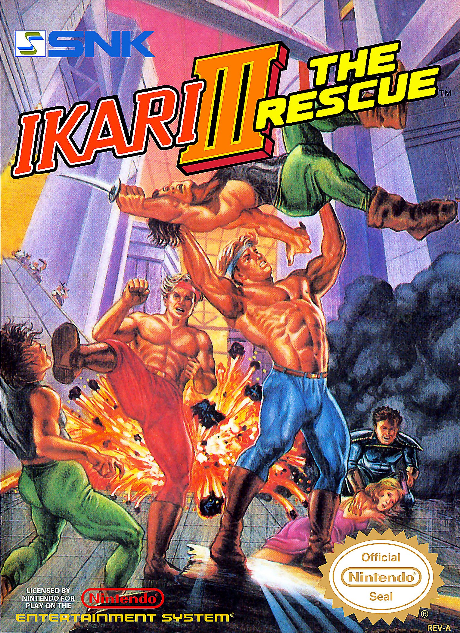 video game Ikari III: The Rescue Image