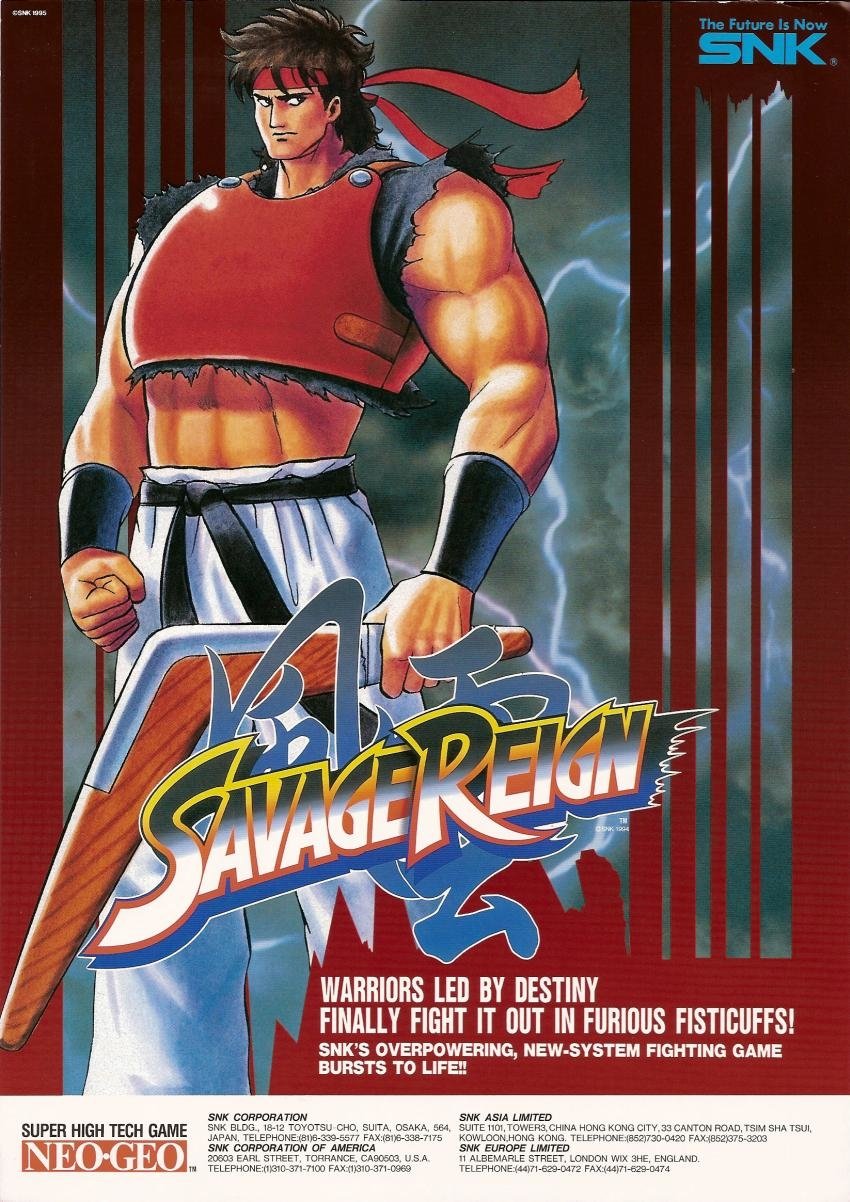video game Savage Reign Image