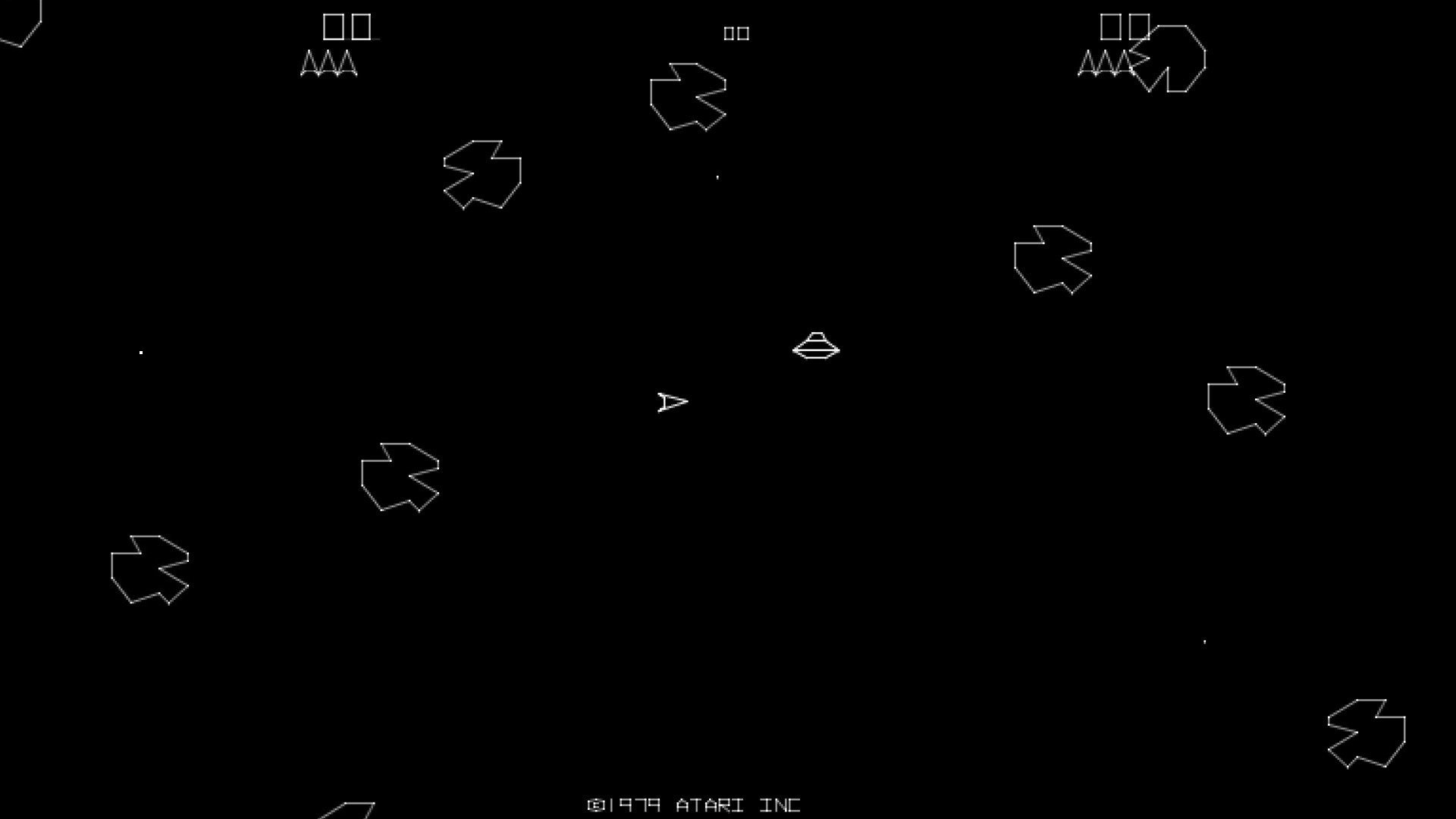 video game asteroid Image