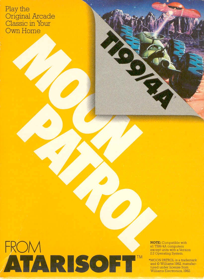 video game Moon Patrol Image