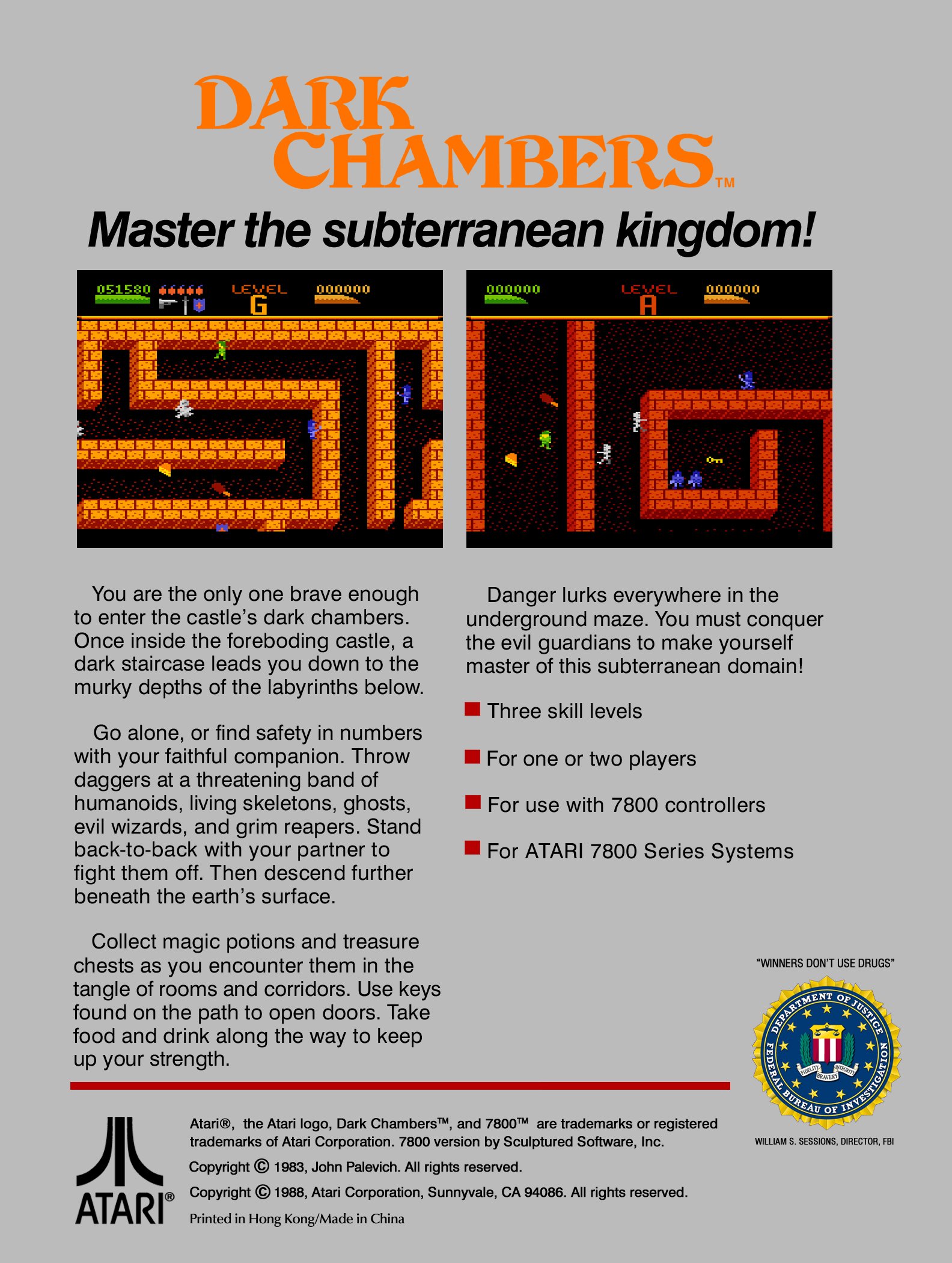 video game Dark Chambers Image