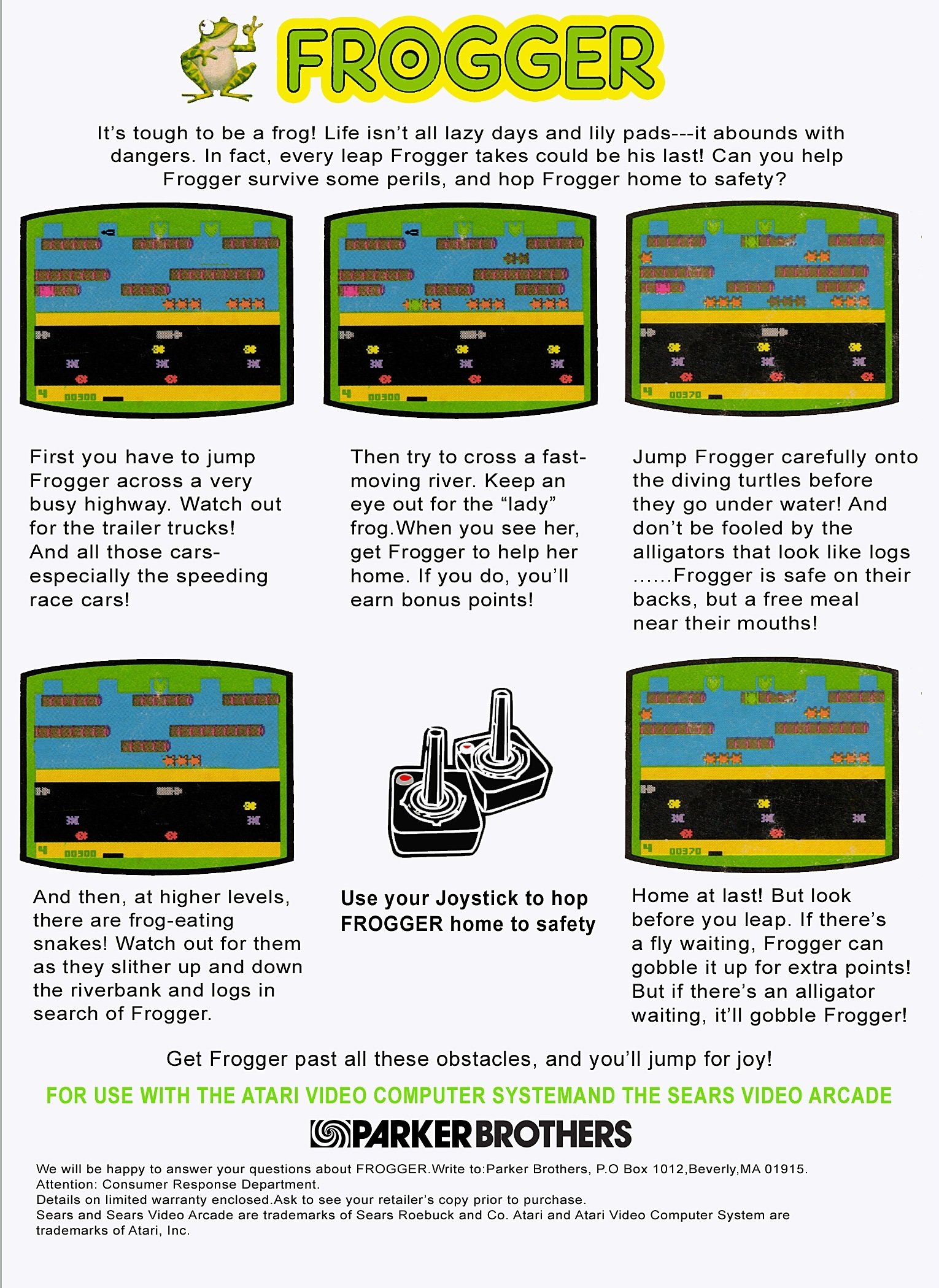 video game Frogger Image