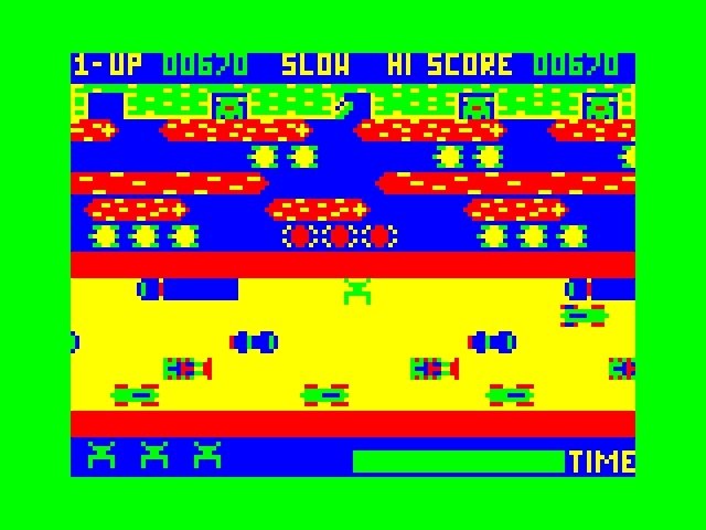 video game Frogger Image