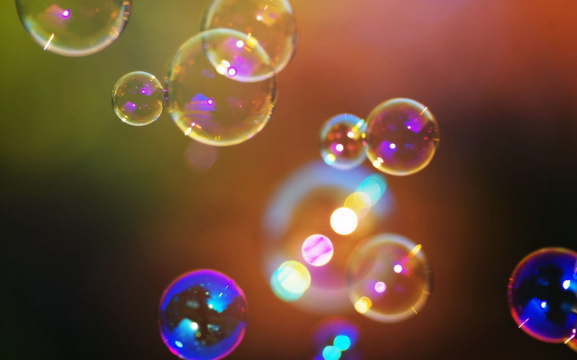  soap bubbles