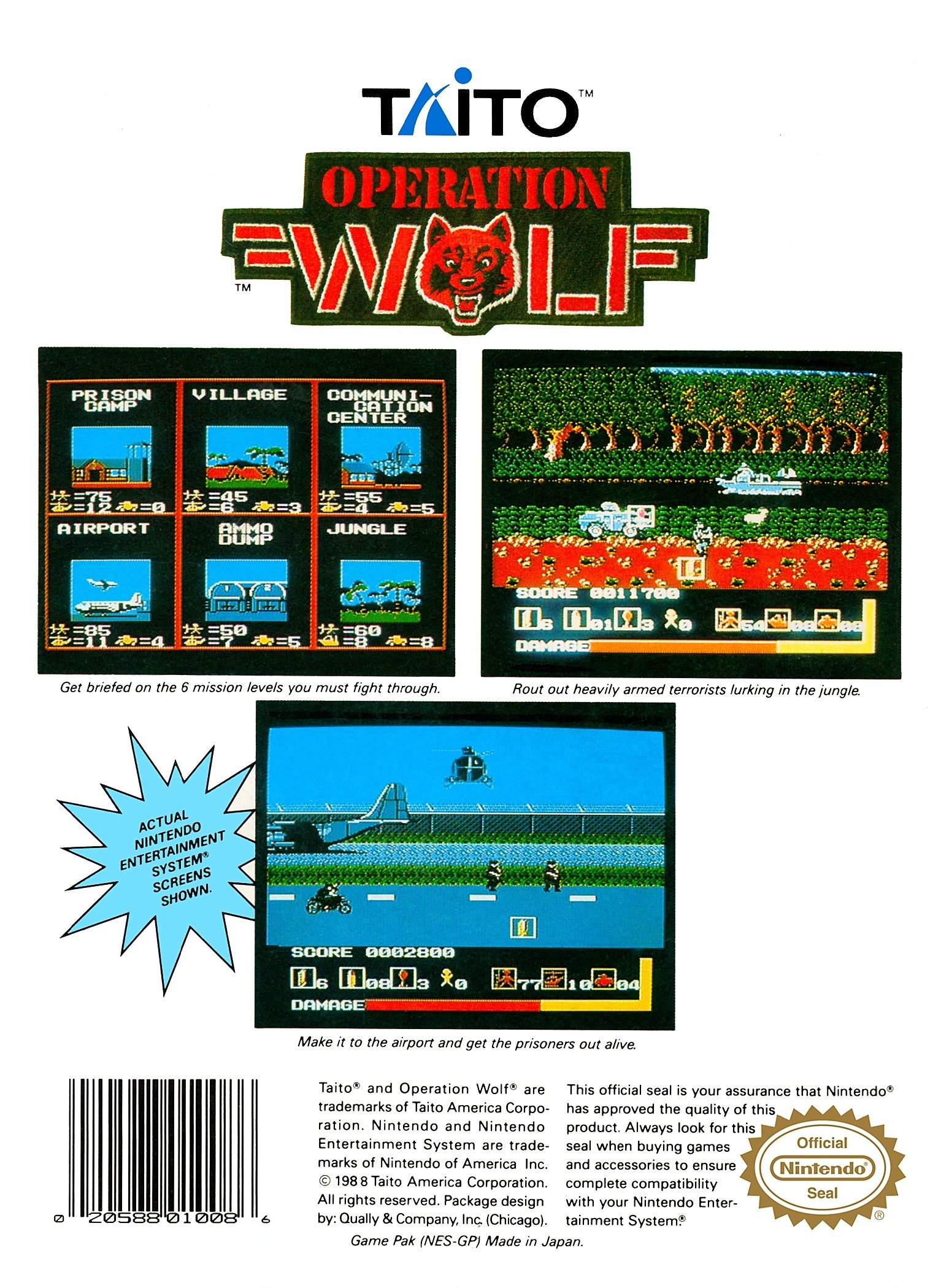 video game Operation Wolf Image