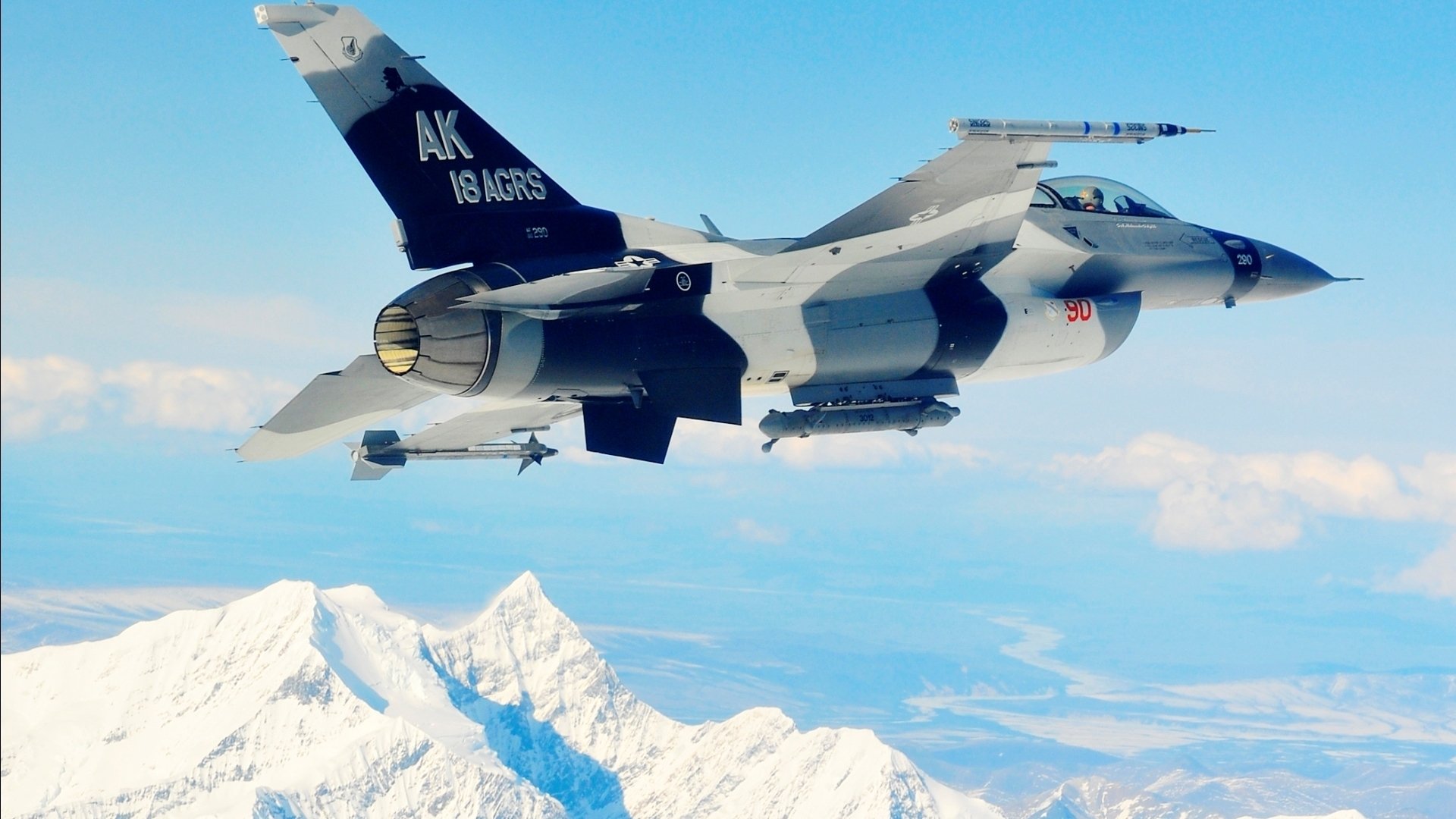 military General Dynamics F-16 Fighting Falcon Image