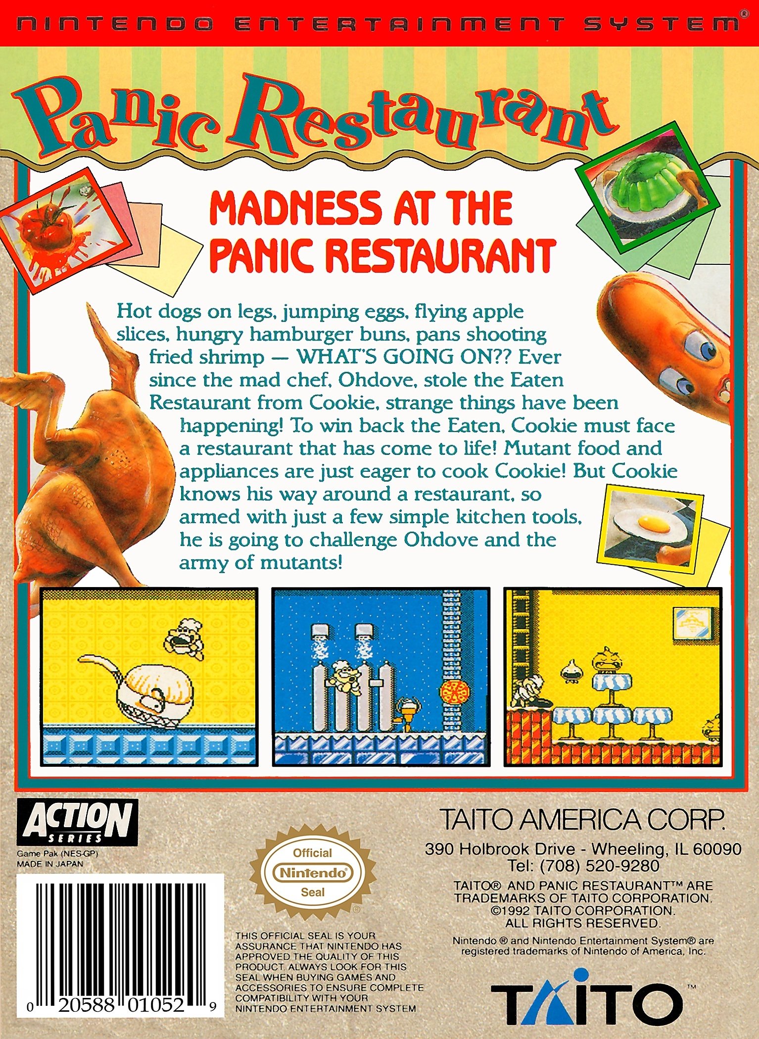 video game Panic Restaurant Image