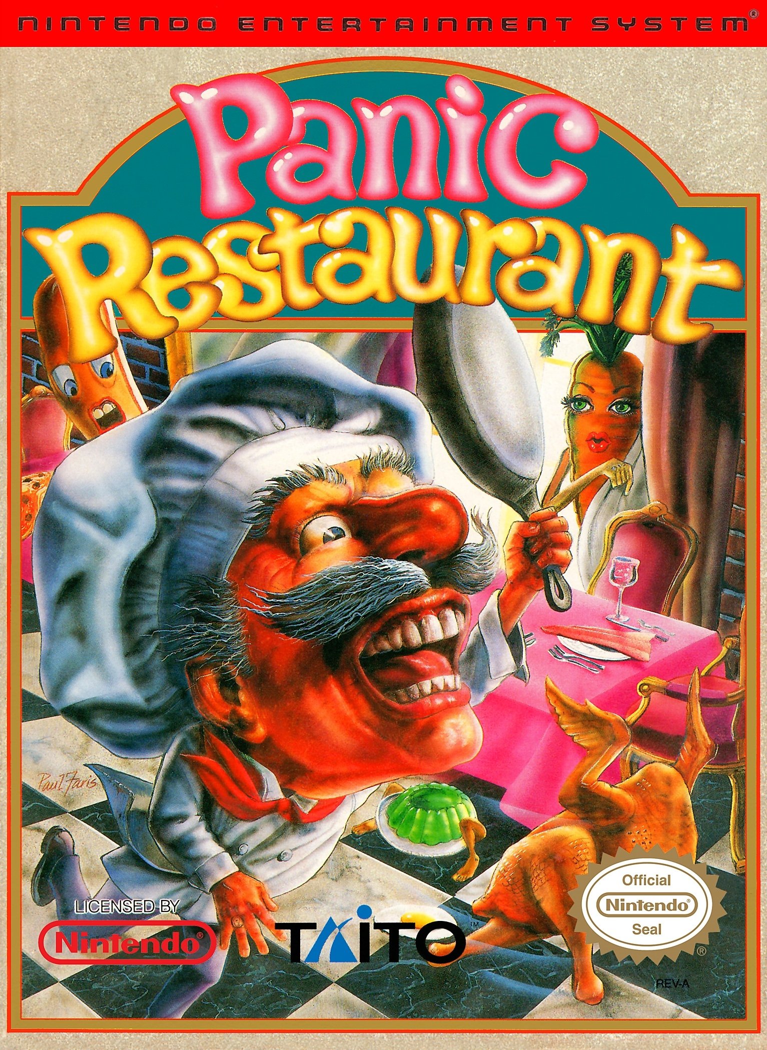 video game Panic Restaurant Image