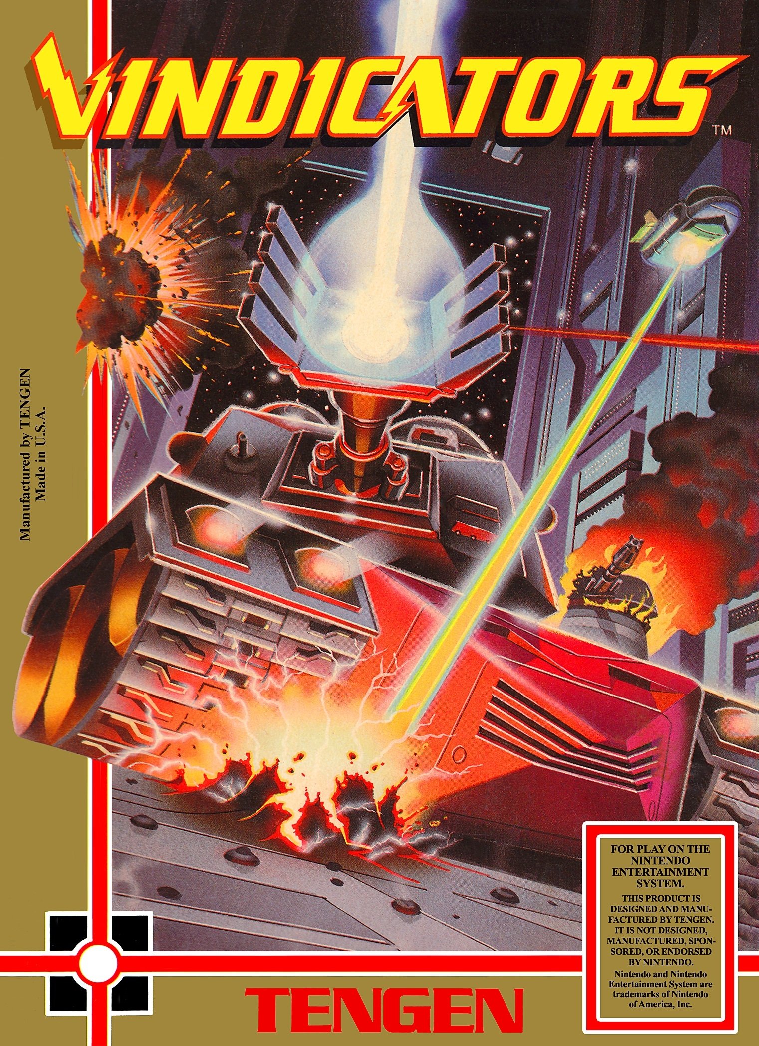 video game Vindicators Image