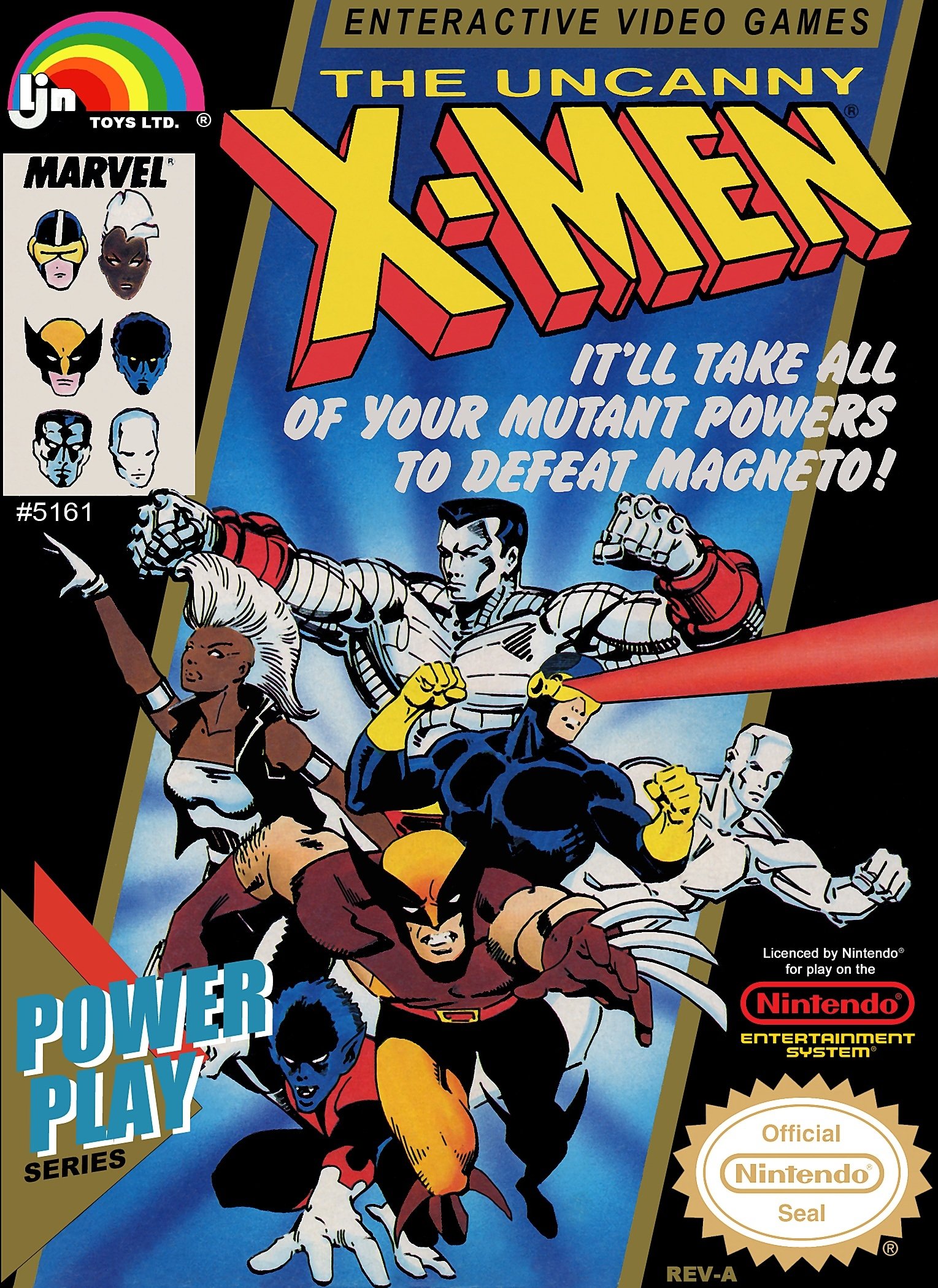 X-Men Nightcrawler (Marvel Comics) Cyclops (Marvel Comics) Iceman (Marvel Comics) Colossus Wolverine Storm (Marvel Comics) video game the uncanny x-men Image