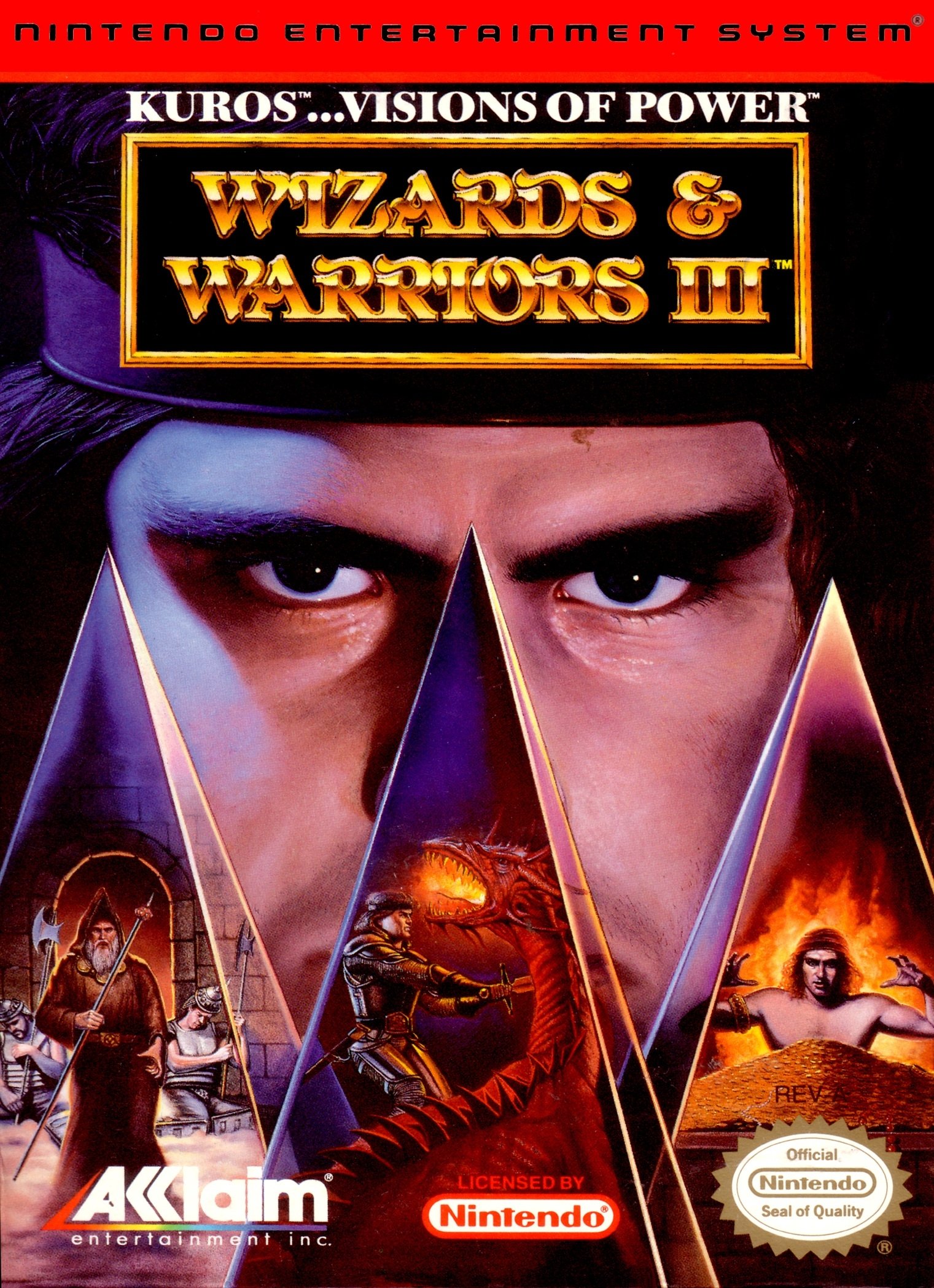 video game Wizards & Warriors III: Kuros ...Visions of Power Image
