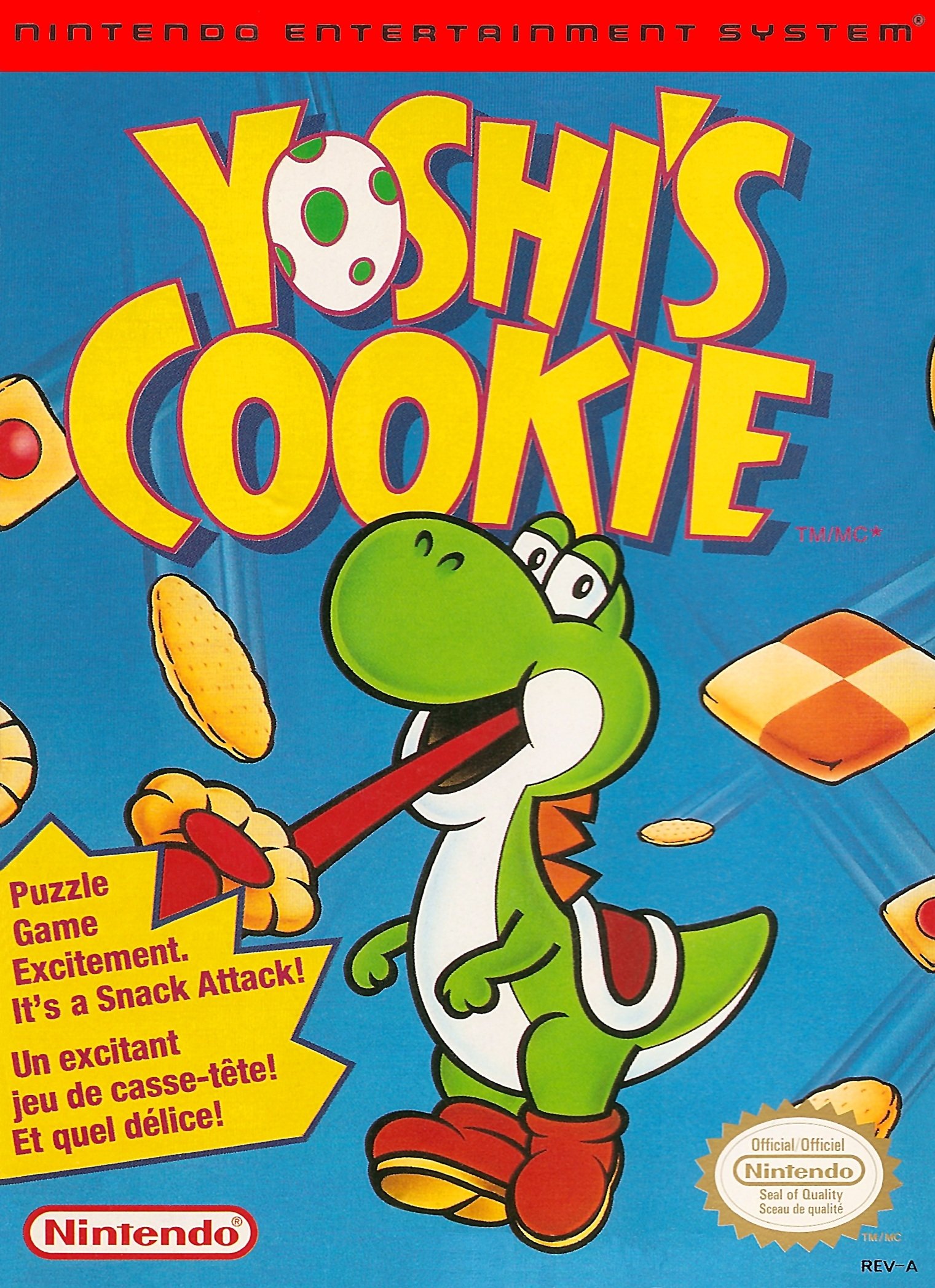 video game Yoshi's Cookie Image