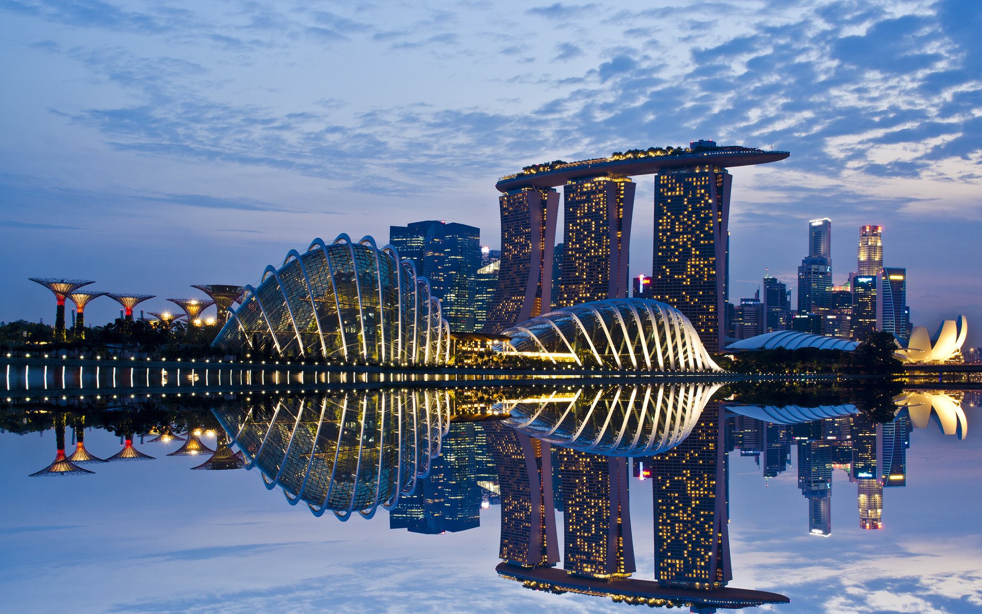 man made Marina Bay Sands Image