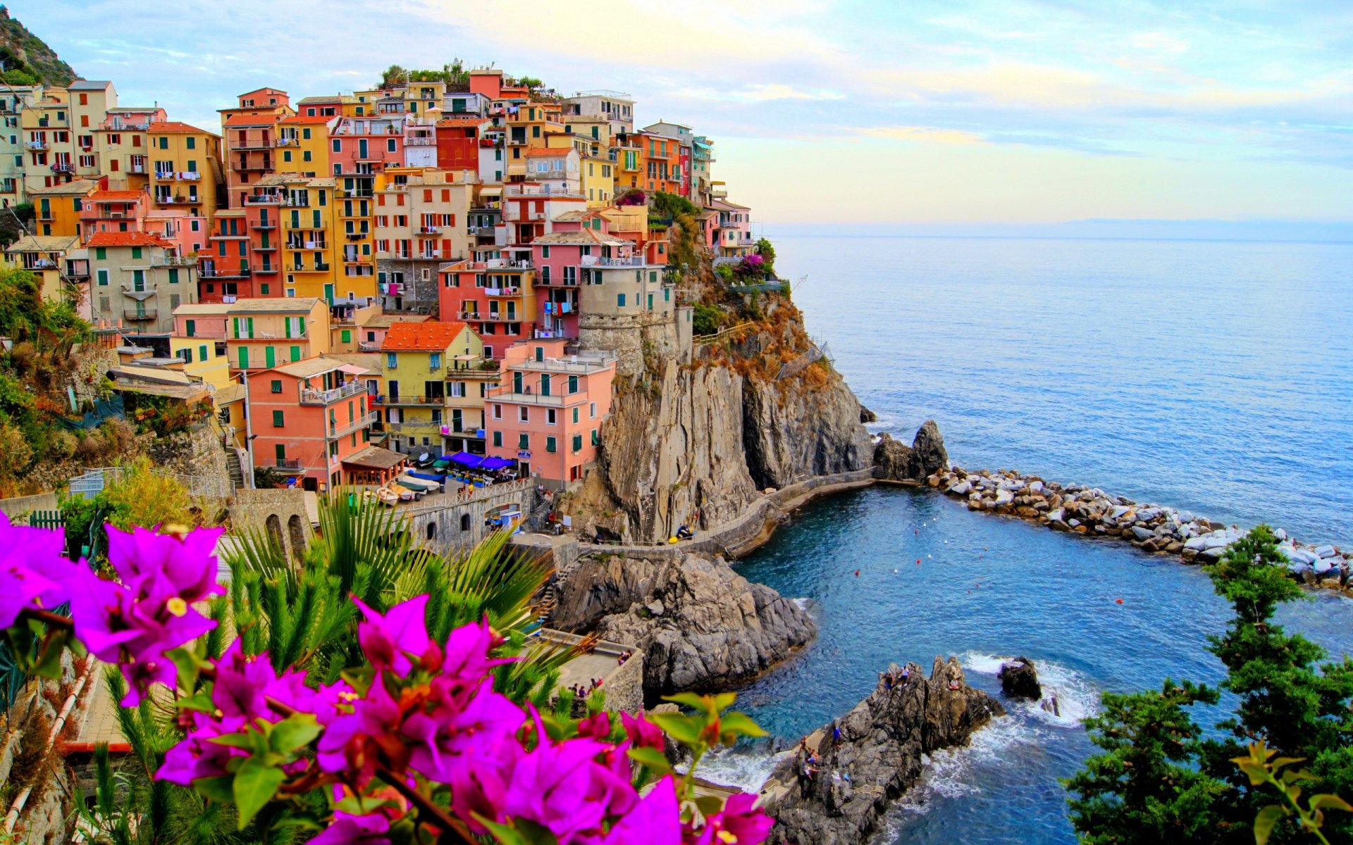 man made Manarola Image