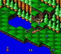 video game Snake Rattle 'n' Roll Image