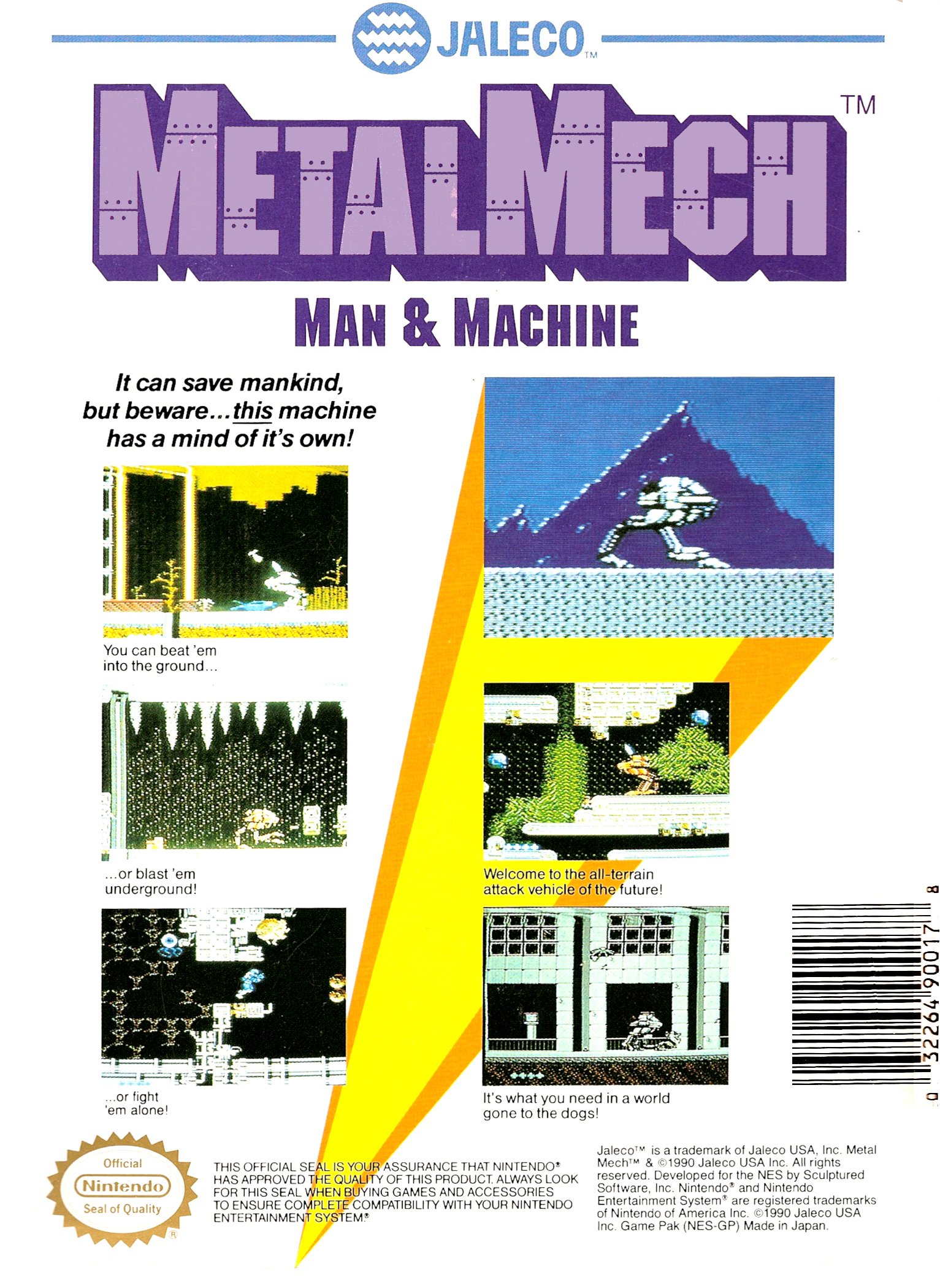 video game Metal Mech: Man & Machine Image