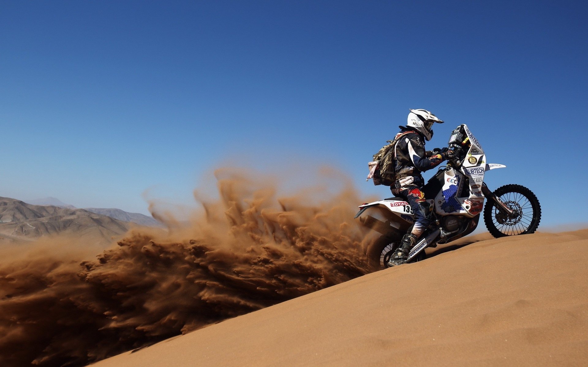 motorcycle Dakar Rally Sports Image