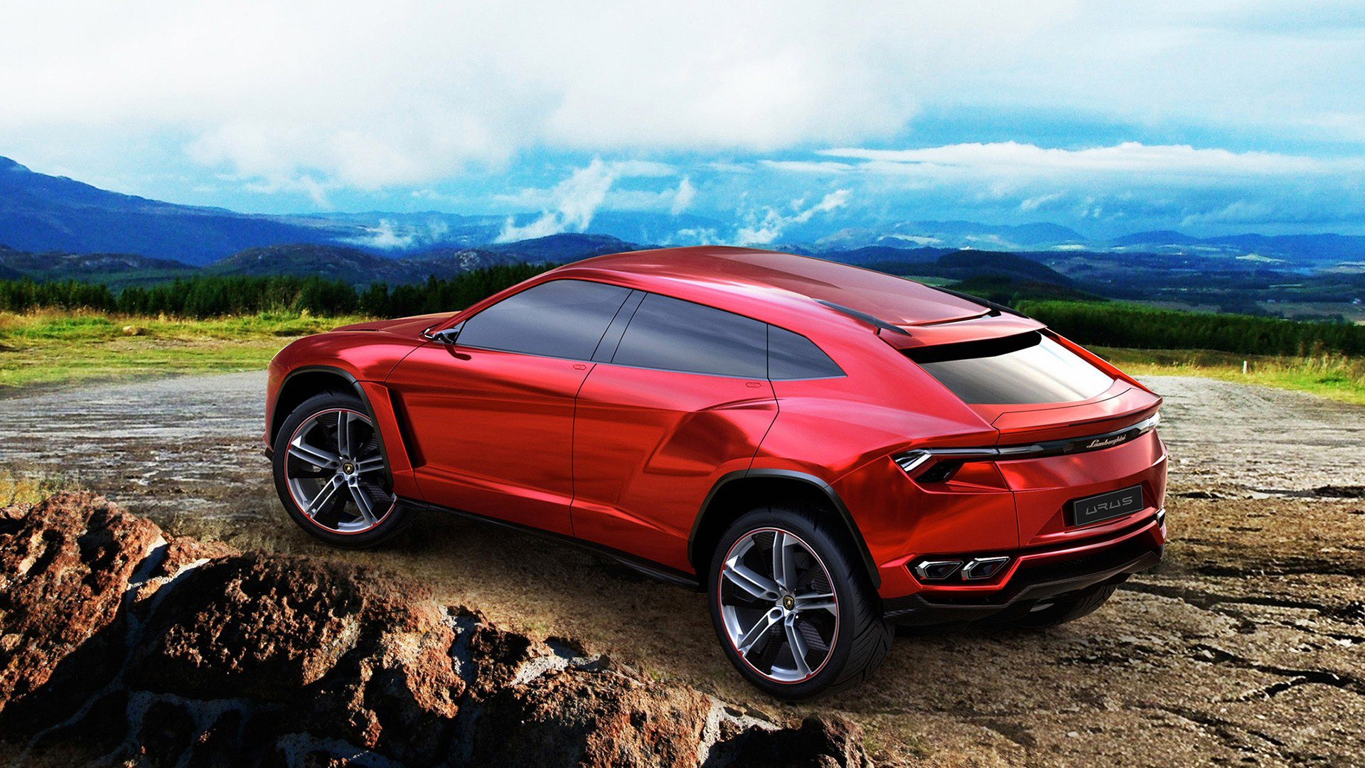 Чертеж lamborghini urus