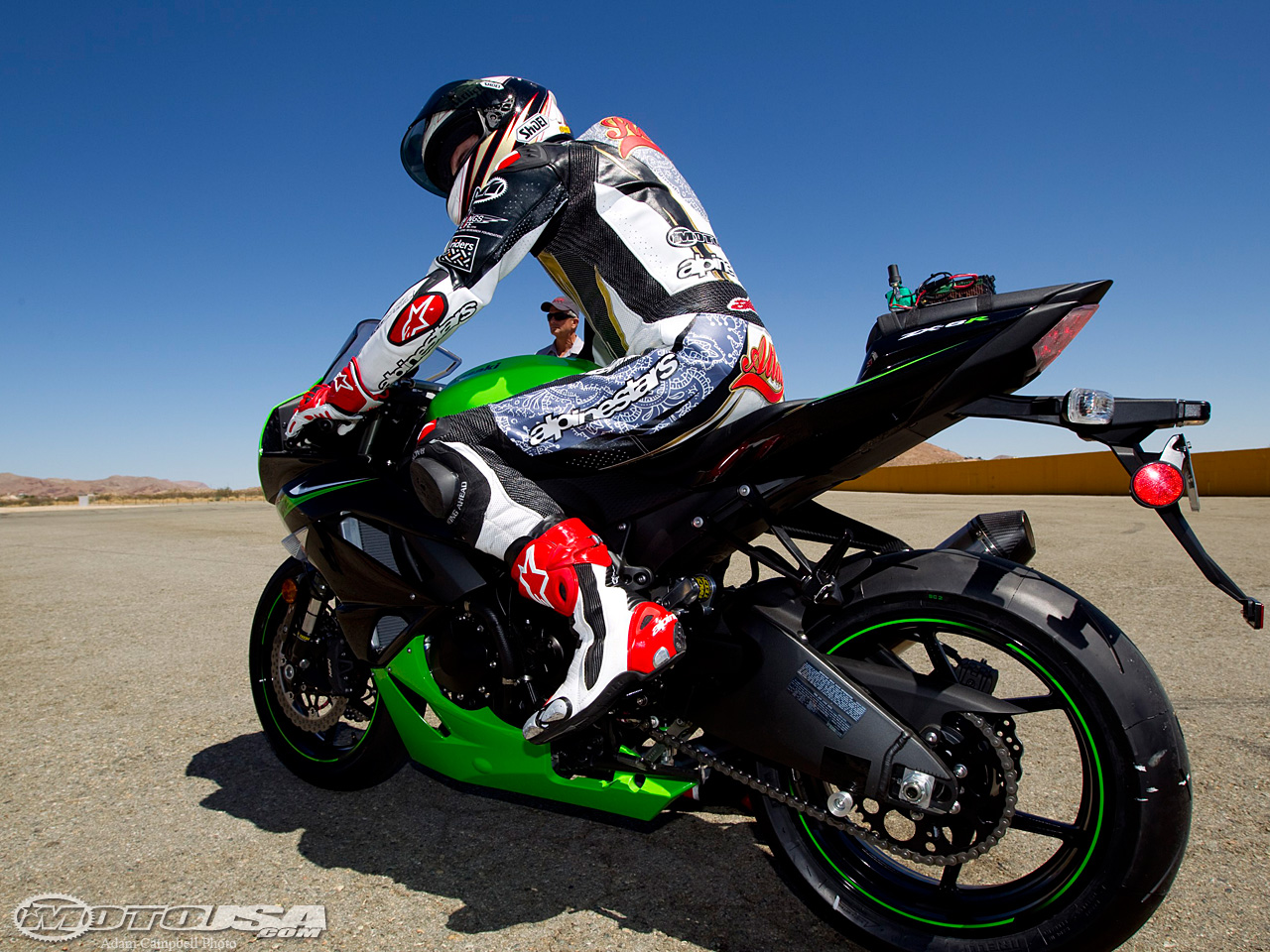 Kawasaki zx6r Stunt