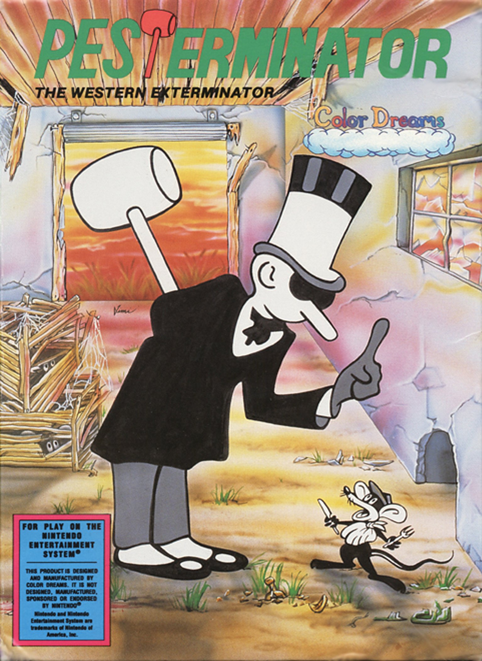 video game Pesterminator: The Western Exterminator Image