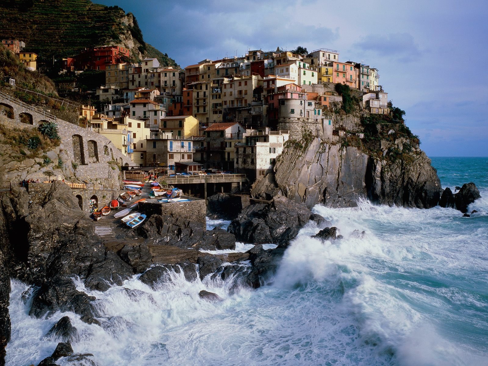 man made Manarola Image