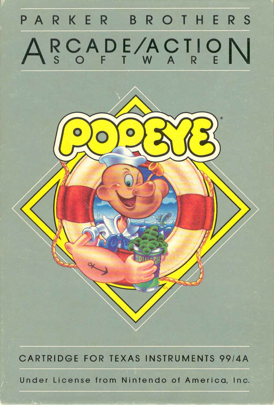 video game Popeye Image