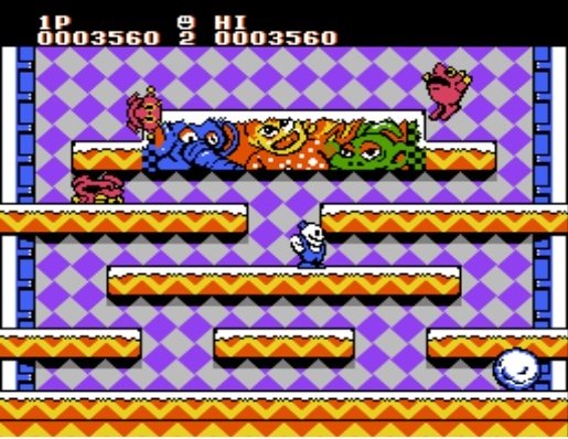 video game Snow Brothers Image