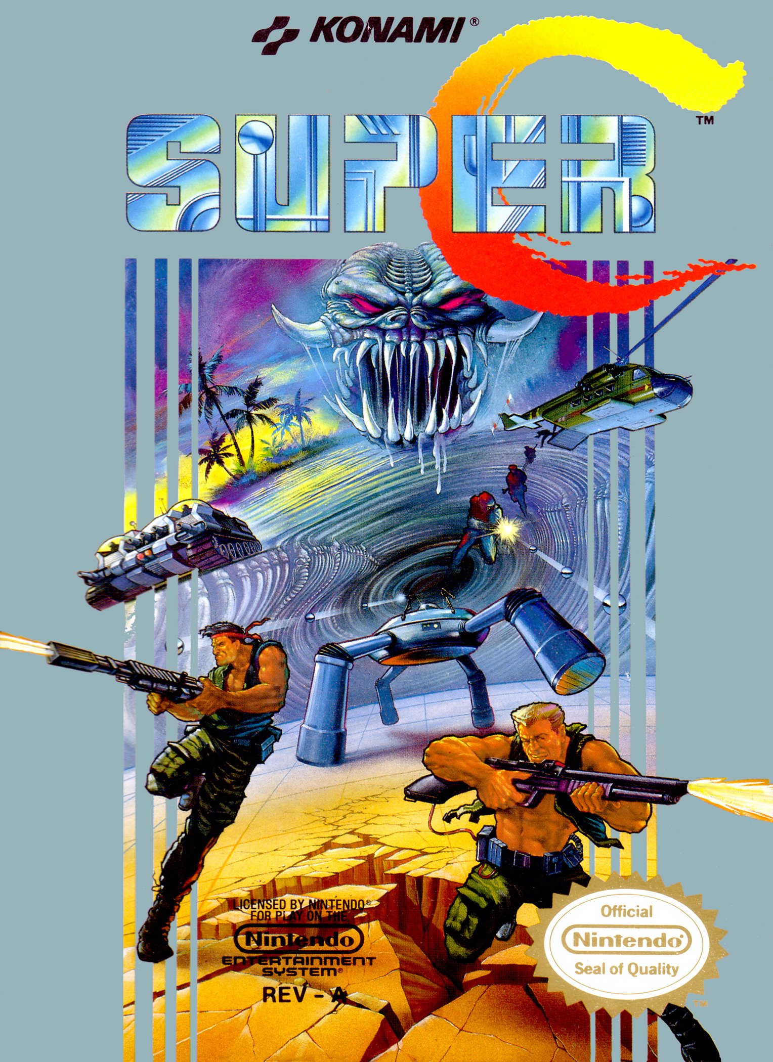 video game Super C Image