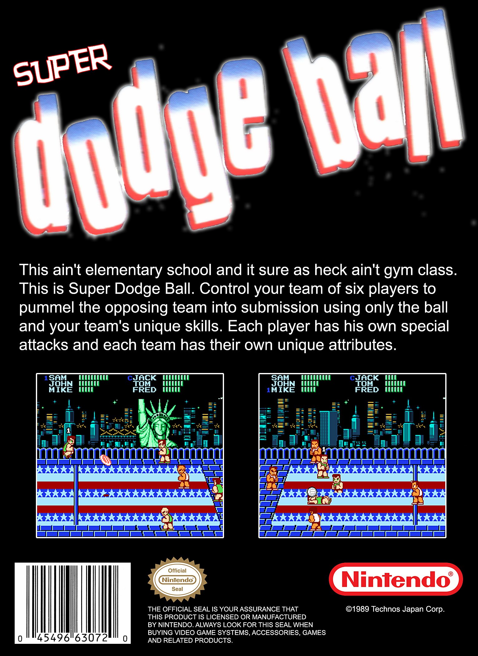 video game Super Dodge Ball Image