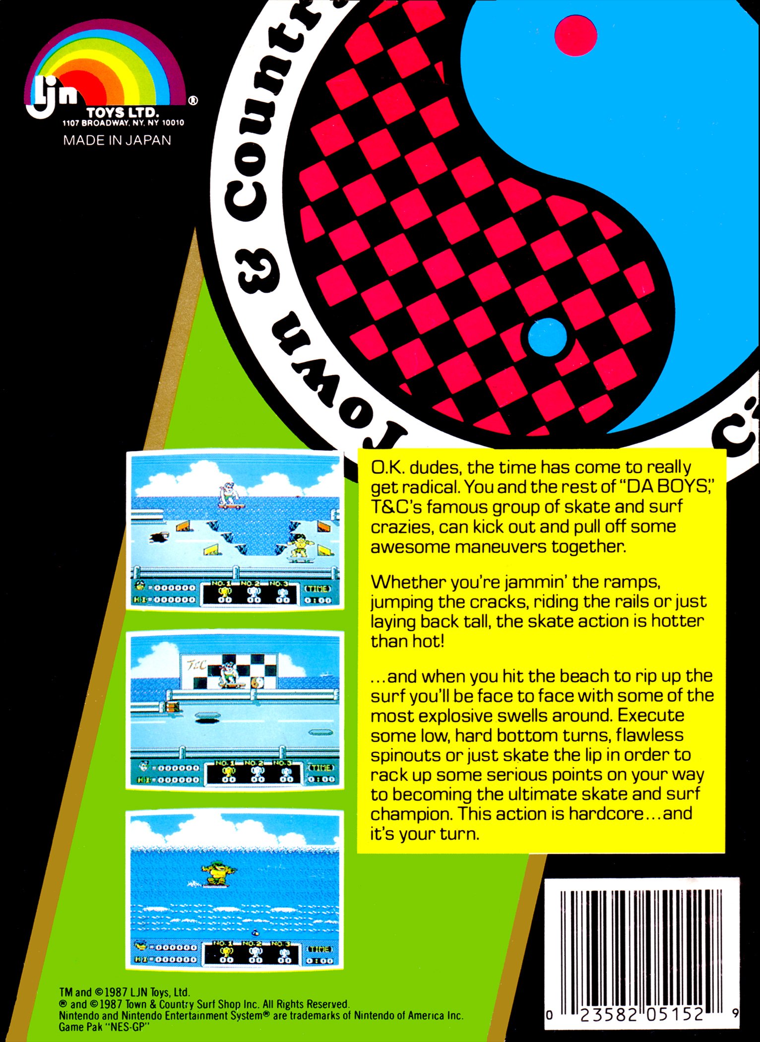 video game Town & Country Surf Designs: Wood & Water Rage Image
