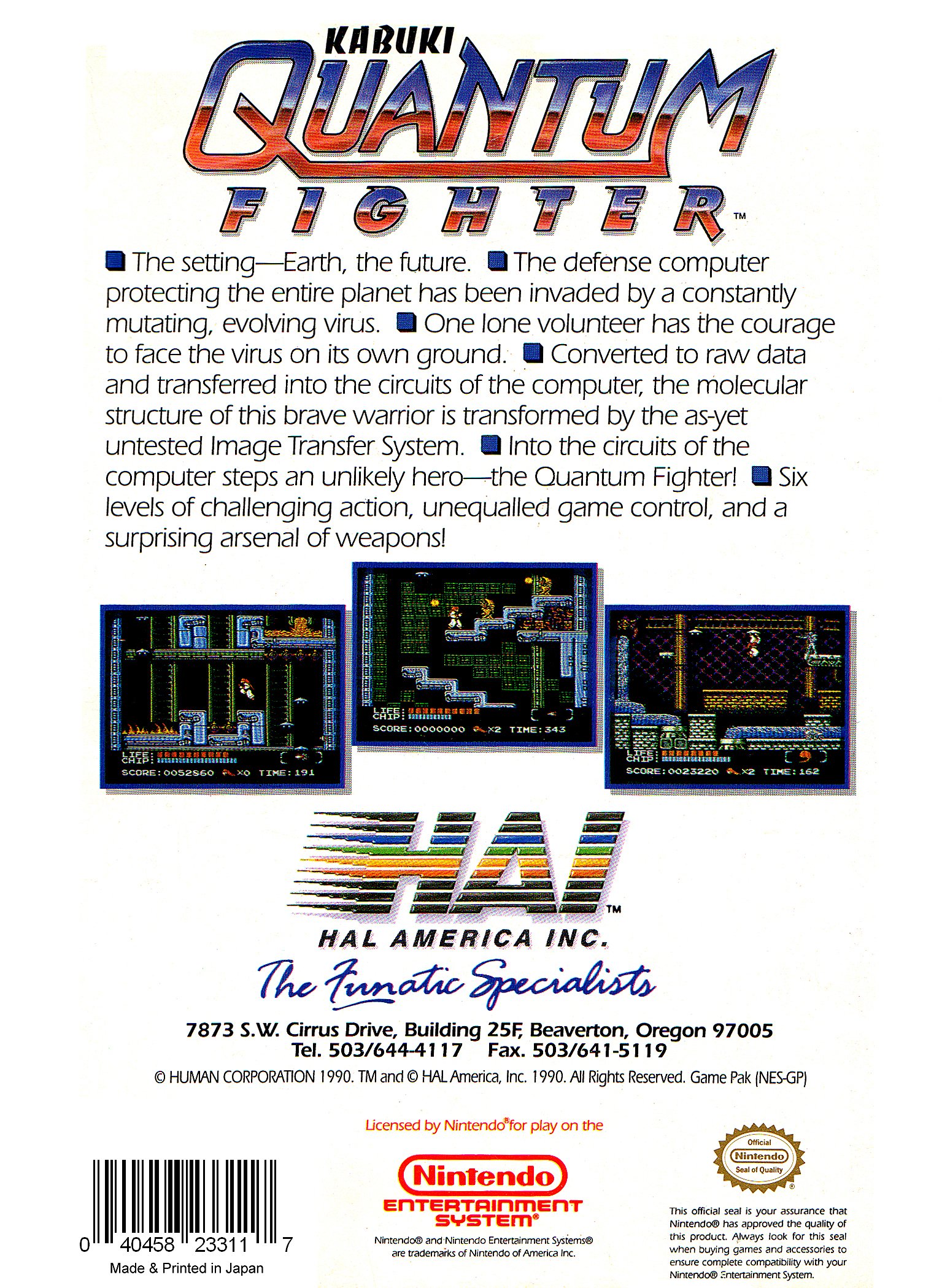 video game Kabuki Quantum Fighter Image
