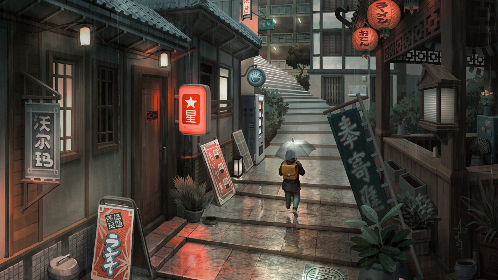 Anime street Image