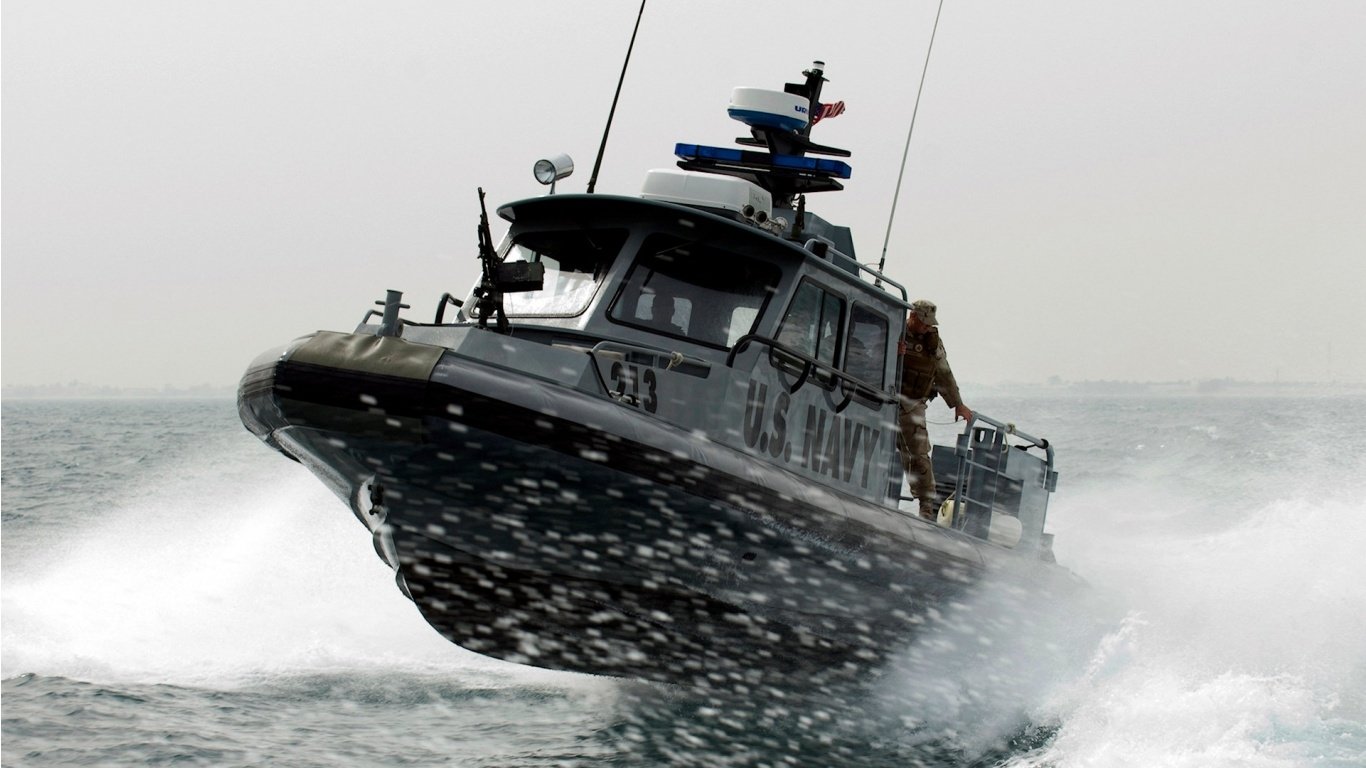  U.S. Navy Port Security Boat