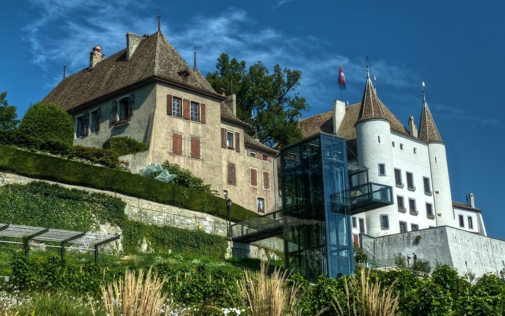 Download Castle Man Made Nyon Castle Image