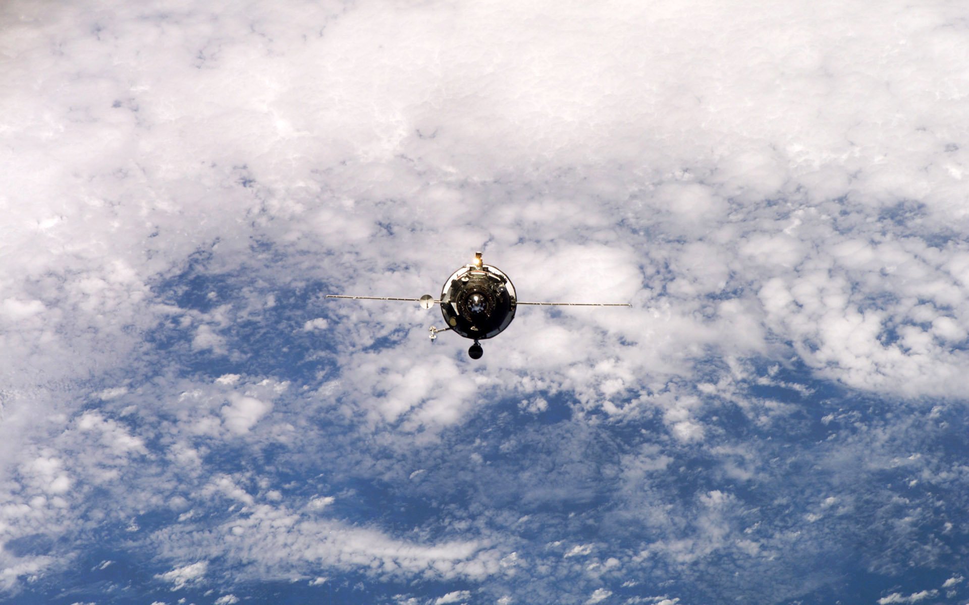  Shuttle In Space
