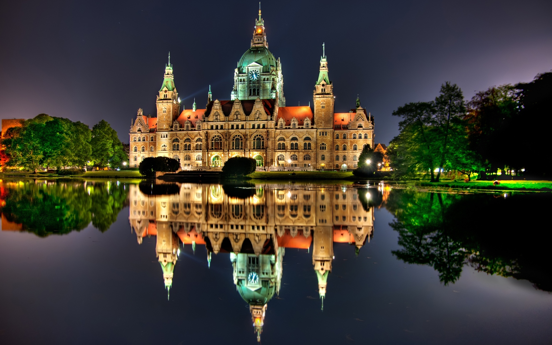 New City Hall in Hanover, Germany