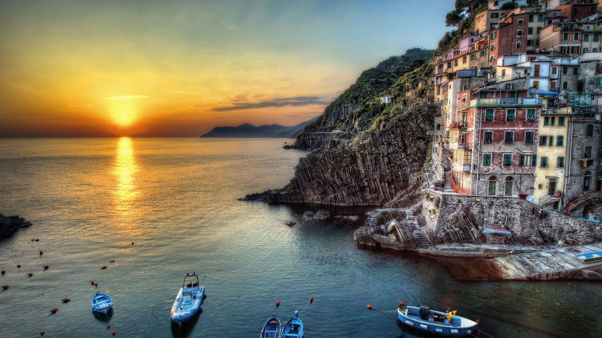  euro sunset