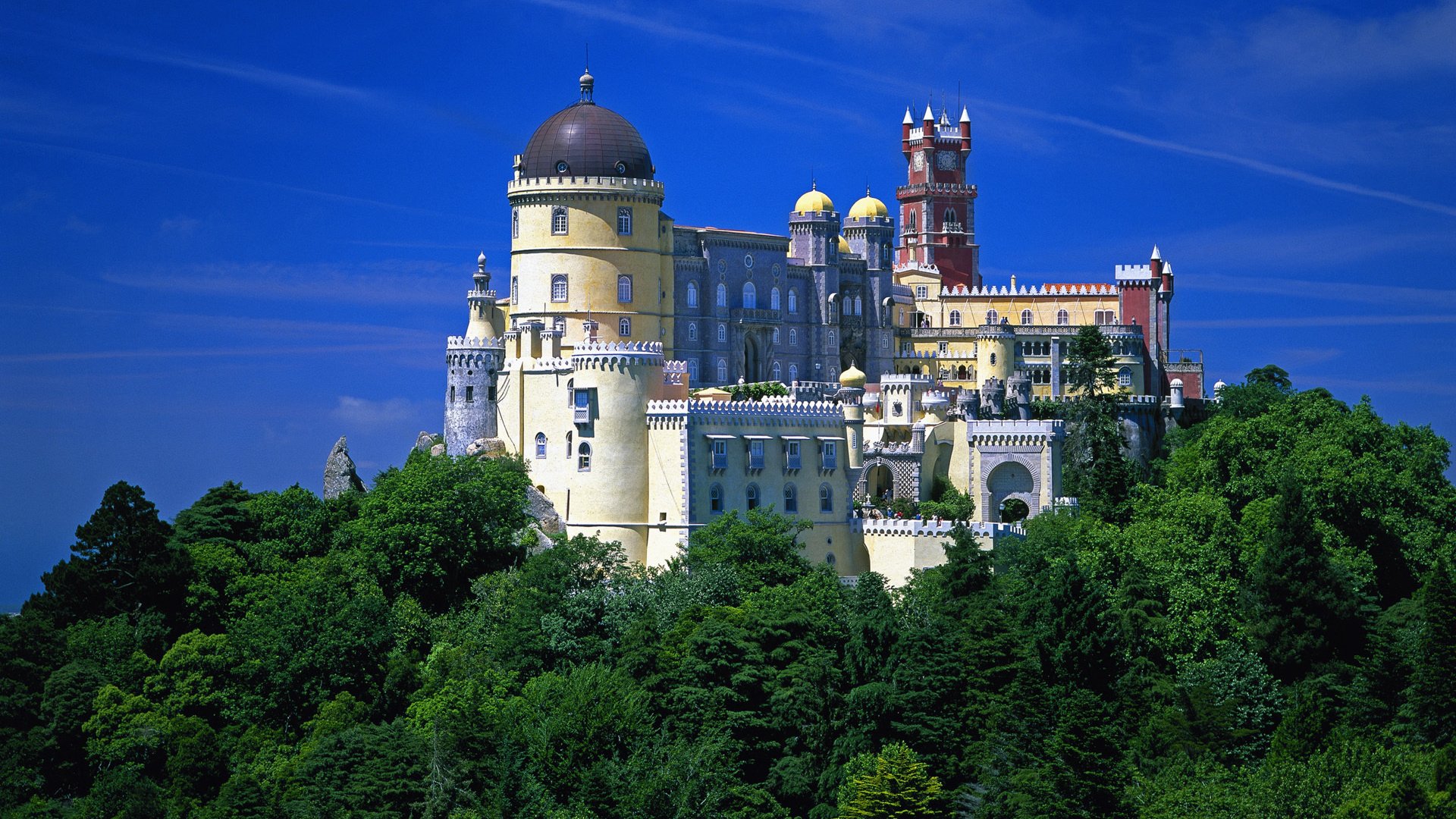  Pena National Palace Sintra, Portugal, Spain