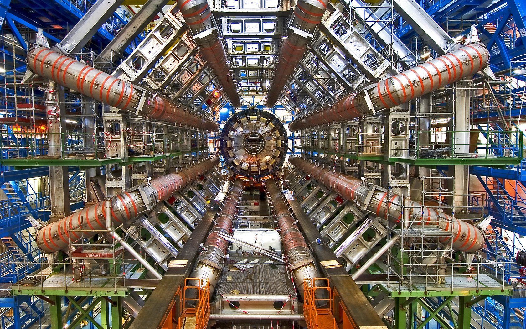 man made large hadron collider Image