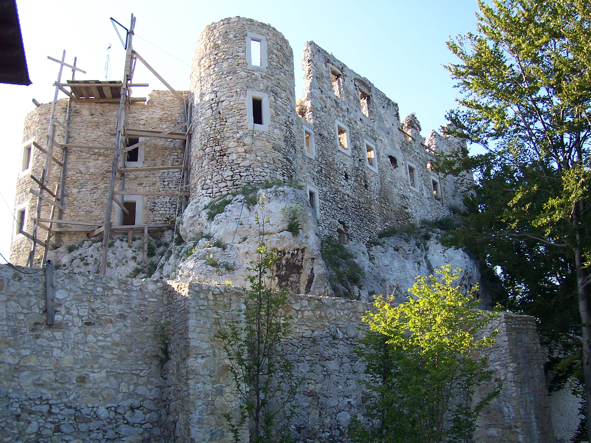 Poland Zamek Bobolice castle