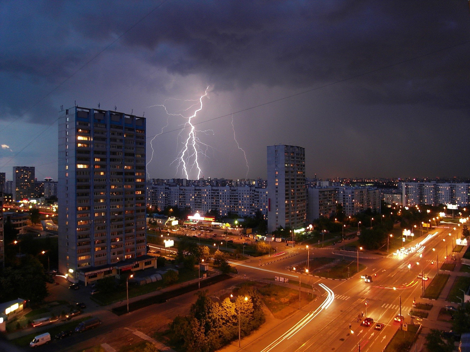 thunderstorm storm cloud photography lightning Image