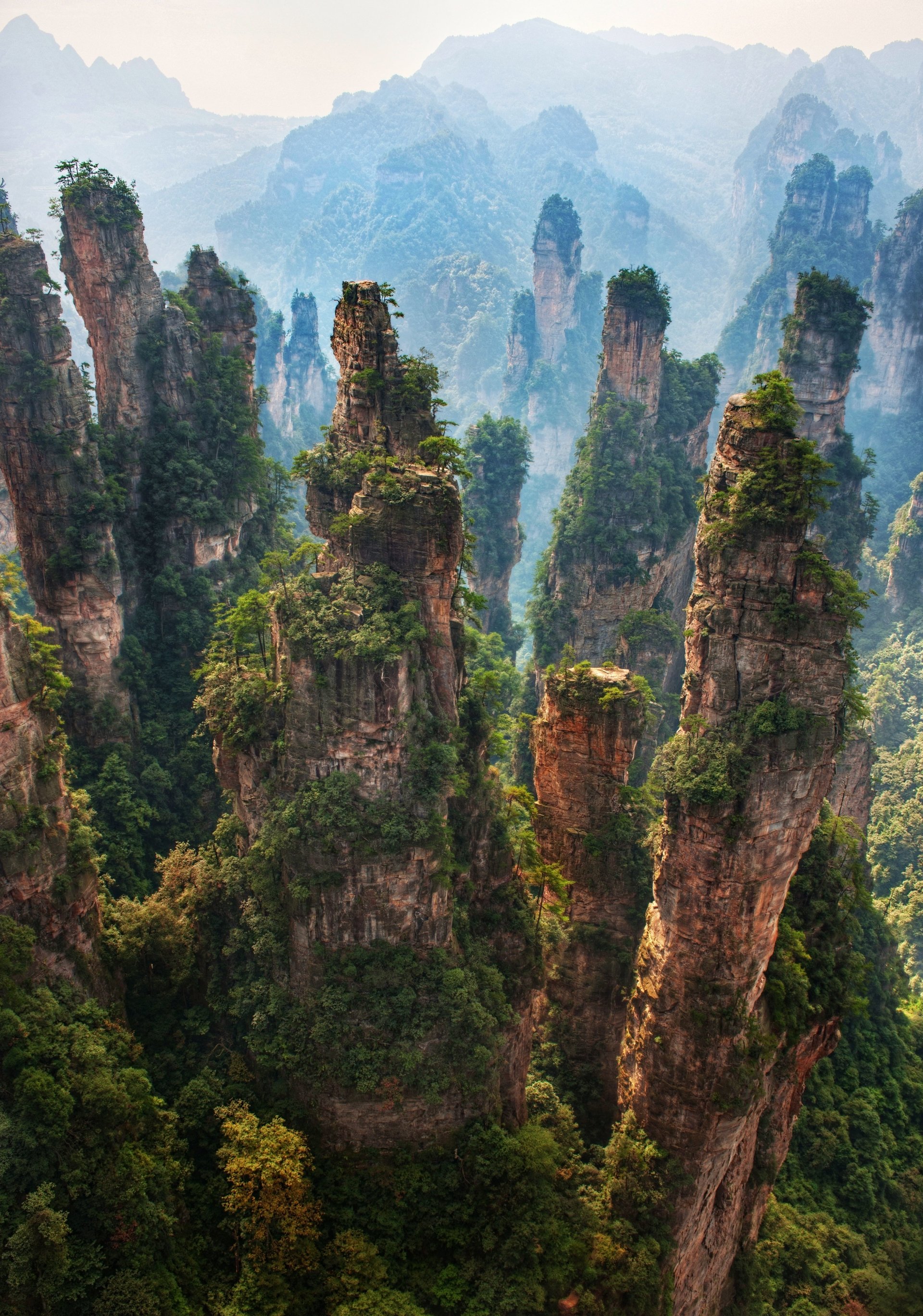 Rock Formations Zhangjiajie, China Image ID 291088 Image Abyss