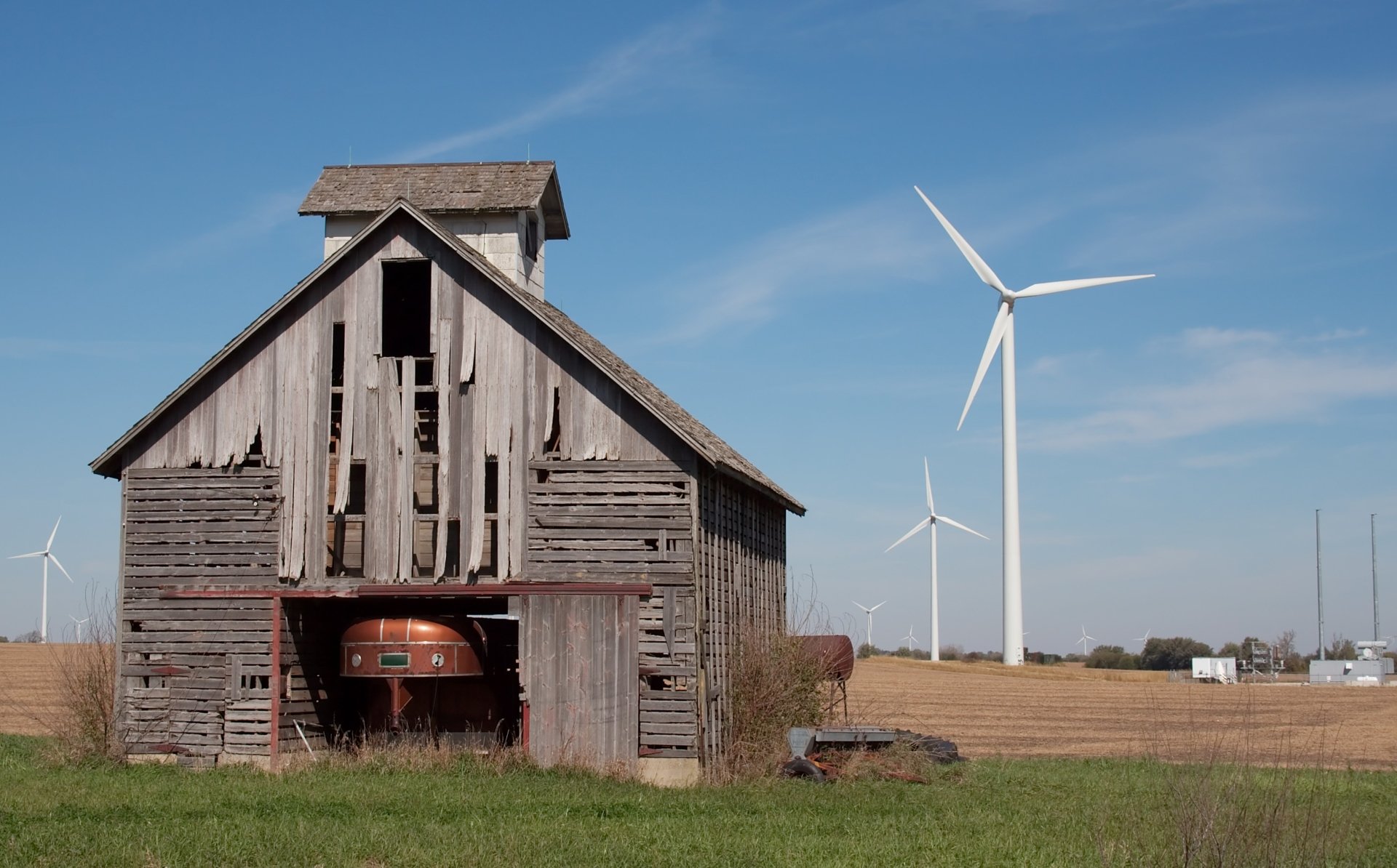 man made barn Image